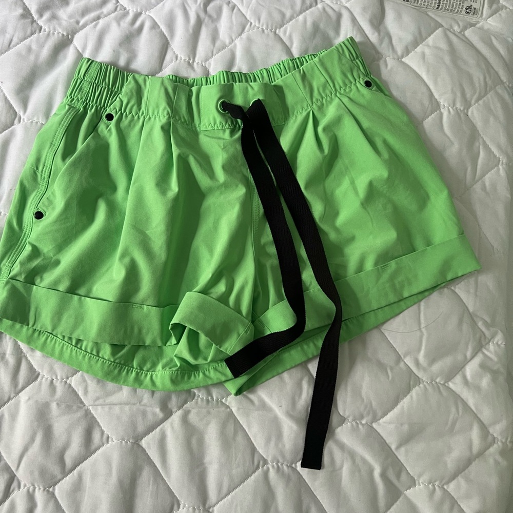 Lululemon Athletica Lime Green Athletic Shorts